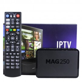 Best Linux Mag250 IPTV Box Set Top Box Support USB WiFi IPTV Account Sweden France UK Arabic Mag 250 Media Player
