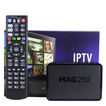 Best Linux Mag250 IPTV Box Set Top Box Support USB WiFi IPTV Account Sweden France UK Arabic Mag 250 Media Player