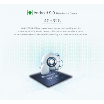 2019 New MECOOL KM9 Android 9.0 TV Box Amlogic S905X2 Quad Core 4G DDR4 32G ROM 4K Android 9 Smart TV Box USB 3.0 Media Player