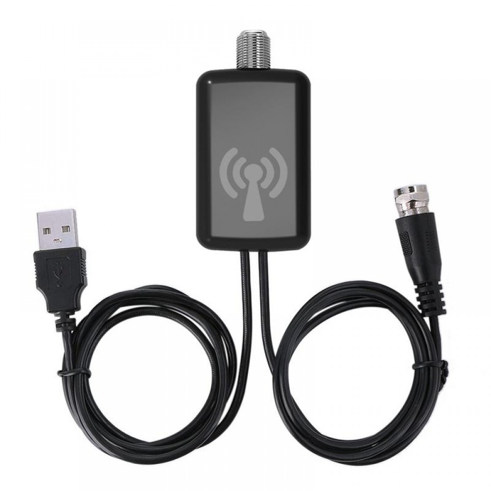 HDTV TV Antenna Amplifier Signal Booster Antenna Adapter Low Noise Easy Install