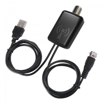 HDTV TV Antenna Amplifier Signal Booster Antenna Adapter Low Noise Easy Install