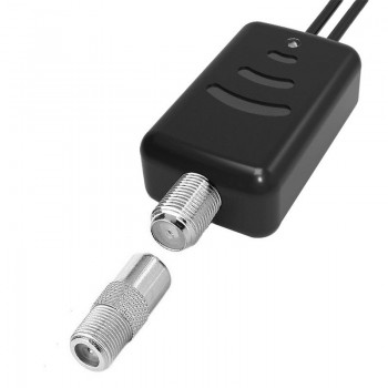 HDTV TV Antenna Amplifier Signal Booster Antenna Adapter Low Noise Easy Install