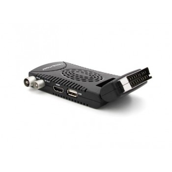 mini scart the smallest mini HD DVB-T2 tv receiver compatilbe with DVB-T/MPEG-4/H.264 dvb t2 tuner hdmi+scart output