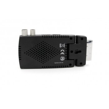 mini scart the smallest mini HD DVB-T2 tv receiver compatilbe with DVB-T/MPEG-4/H.264 dvb t2 tuner hdmi+scart output