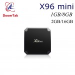 10pcs Android 7.1 Smart TV BOX Amlogic S905W Quad Core X96 mini 1G/8G 2G/16G 2.4G WIFI H.265 VP9 UHD 4K HDMI 2.0A Media Player