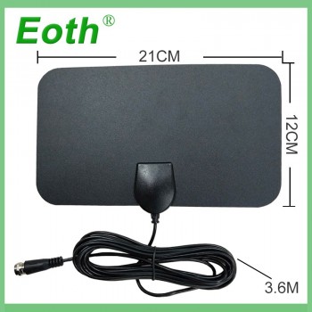 digital Indoor TV Antenna DTV Antena HDTV Antennas Free TV Fox Aerial DVB-T DVB-T2 Surf HD Radius VHF UHF Signal Receiver