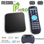 MECOOL  KM9 Android 9.0 Smart TV Box 4GB DDR4 RAM 32GB ROM 2.4G/5G WiFi BT 4.1 USB 3.0 Set Top TV Box 4K Media Player