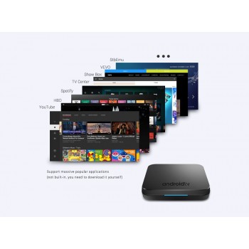 MECOOL  KM9 Android 9.0 Smart TV Box 4GB DDR4 RAM 32GB ROM 2.4G/5G WiFi BT 4.1 USB 3.0 Set Top TV Box 4K Media Player