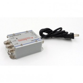 45Mhz to 860MHz 1 To 3 Way CATV Cable TV Signal Amplifier AMP Antenna Booster Splitter Set Broadband Home Tv Equipments