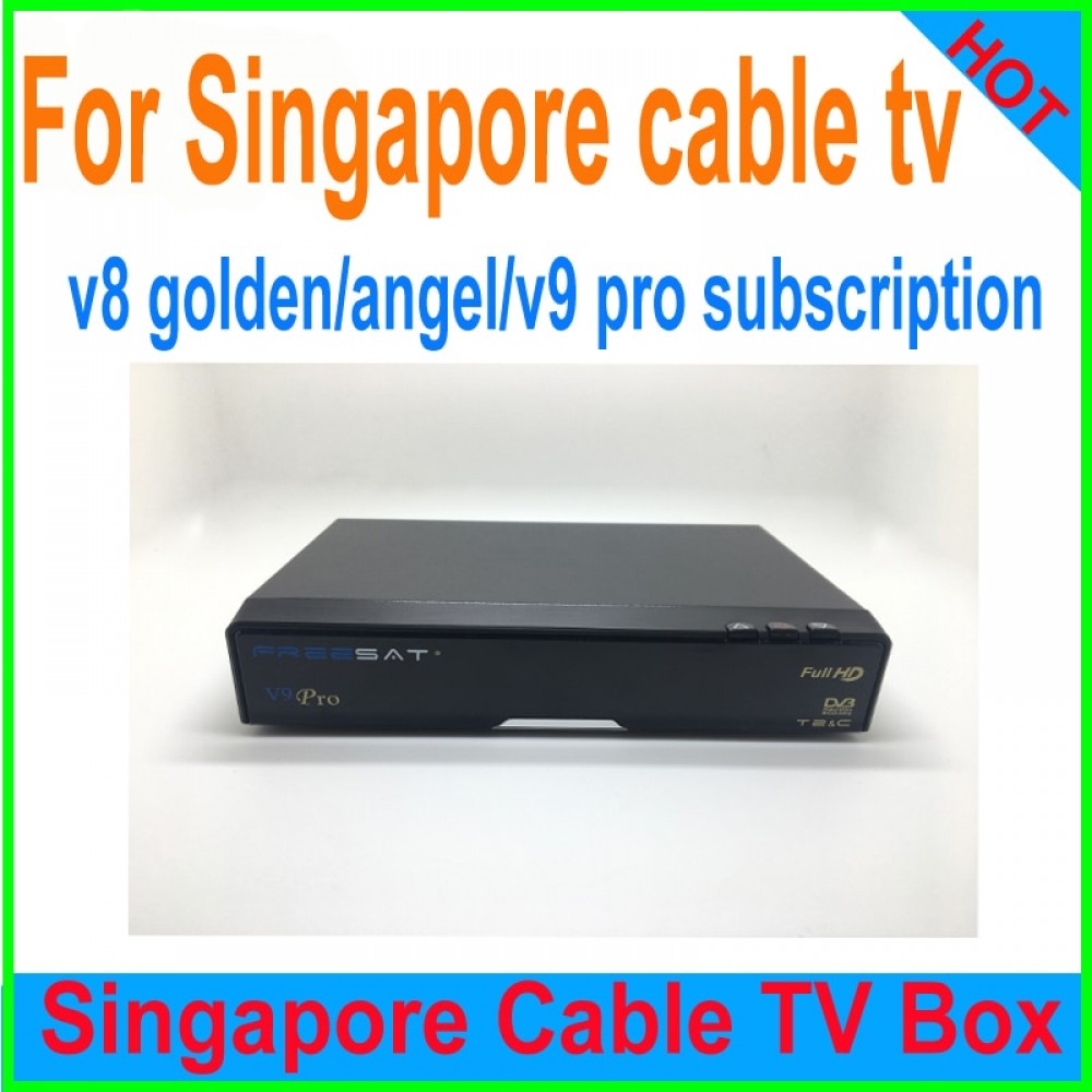 Singapore starhub box renewal subscription for v7 V8 golden V9 pro V8 angel blackbox c801 plus Gtt Zgemma LC RENEW yearly