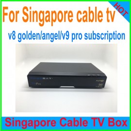 Singapore starhub box renewal subscription for v7 V8 golden V9 pro V8 angel blackbox c801 plus Gtt Zgemma LC RENEW yearly