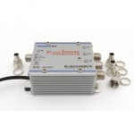 3 Way CATV Cable TV Signal Amplifier AMP Antenna Booster Splitter Set Broadband Home Tv Equipments 45Mhz to 860MHz