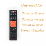 Hot freesat update Gtmedia v8 nova remote control, Satellite tv receivers remote control for gtmedia v8 nova freesat v8 super