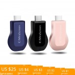 MiraScreen OTA TV Stick Smart TV HD Dongle Wireless Receiver DLNA Airplay Miracast oneanycasting PK Chromecast 2 for phone TV