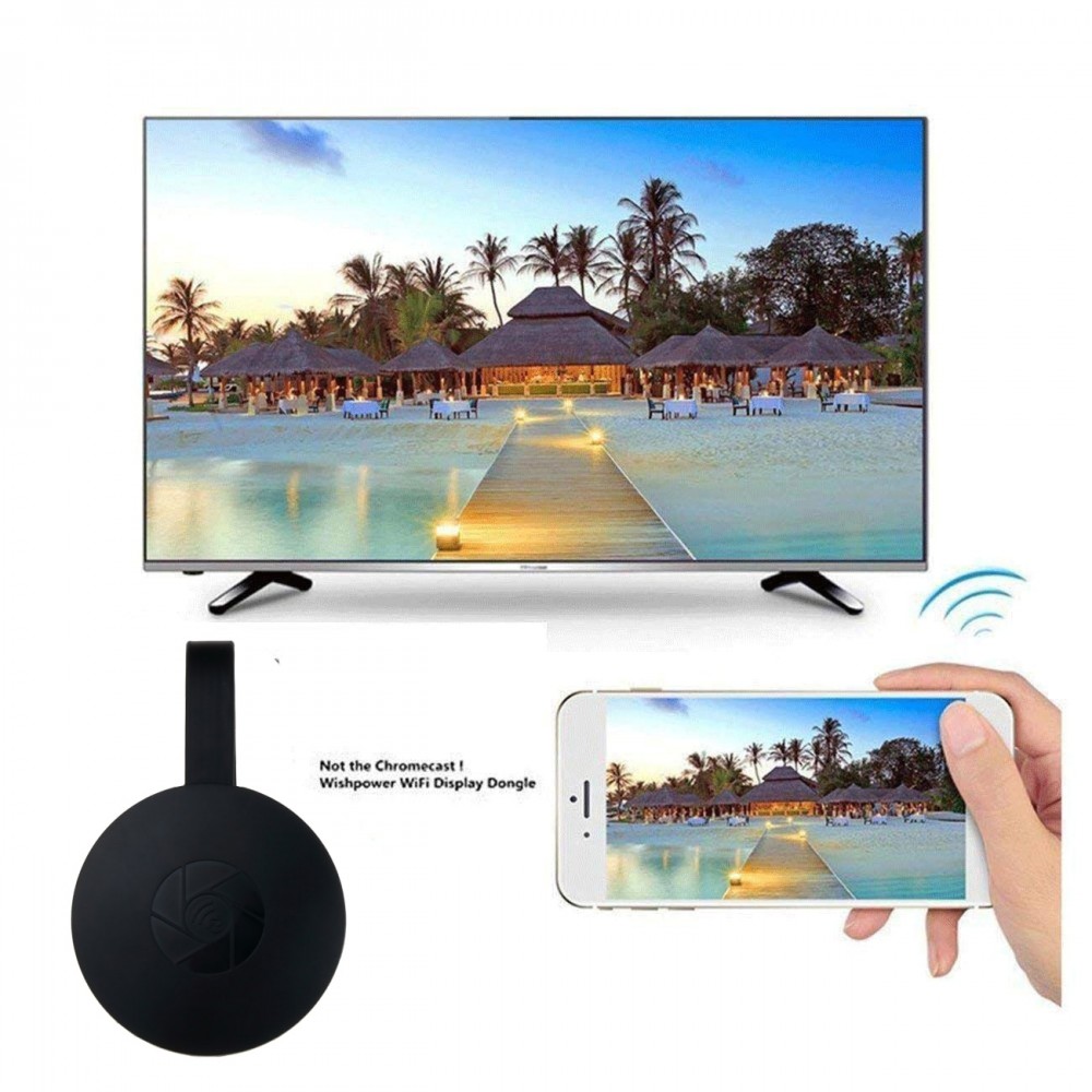 Kebidumei G2 Wireless Display Dongle 1080P HDMI TV Stick Receiver Miracast For Google Chromecast For iOS iPhone iPad/Mac/Android