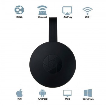 Kebidumei G2 Wireless Display Dongle 1080P HDMI TV Stick Receiver Miracast For Google Chromecast For iOS iPhone iPad/Mac/Android