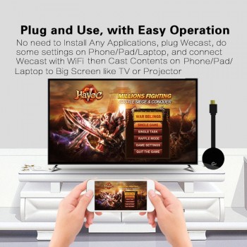 G4 Wireless TV Stick HDMI Display Wifi Receiver Dongle Adapter For iPhone X 8 7 6 IOS Andriod for Google Chromecast 2