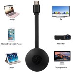 Wireless Display Dongle,WIFI Portable Display Receiver 1080P HDMI Miracast Dongle for iOS iPhone iPad/Mac/Android Smartphones
