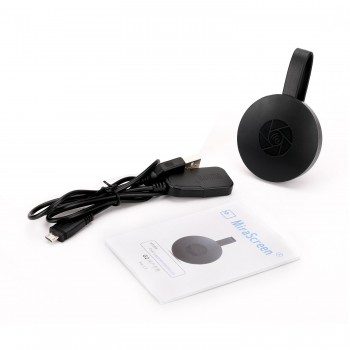 Wireless Display Dongle,WIFI Portable Display Receiver 1080P HDMI Miracast Dongle for iOS iPhone iPad/Mac/Android Smartphones
