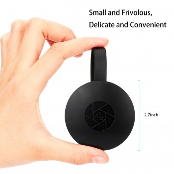 Wireless Display Dongle,WIFI Portable Display Receiver 1080P HDMI Miracast Dongle for iOS iPhone iPad/Mac/Android Smartphones