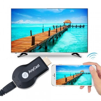kebidumei Wireless HDMI TV Stick for AnyCast M2 Airplay WiFi Display TV Dongle Receiver for Miracast for Android Phone PC