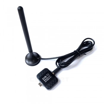 DVB-T2 DVB-T HD Digital TV Tuner TV Receiver for Android Mobile Phone Tablet Pad TV HDTV Dongle with Micro USB Two Antenna