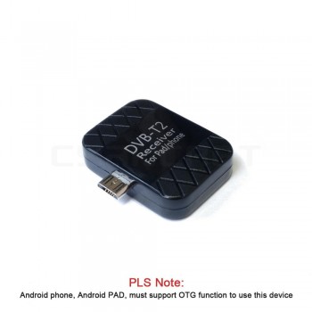 DVB-T2 DVB-T HD Digital TV Tuner TV Receiver for Android Mobile Phone Tablet Pad TV HDTV Dongle with Micro USB Two Antenna