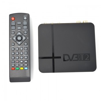 WiFi HD DVB-T2 Digital Terrestrial Receiver Set-top Box with Multimedia Player H.264/MPEG-2/4 Compatible with DVB-T for TV HDTV