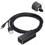 Chromecast Ethernet Adapter USB 2.0 To RJ45 For Google Chromecast 2 1 Ultra Audio TV Stick Micro USB Network Card