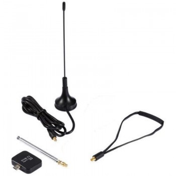 For Android 1pc High Definition DVB-T2 Micro USB Dongle Digital HD TV Tuner Receiver With 2 Antenna Supports DVB-T/T2 Mayitr