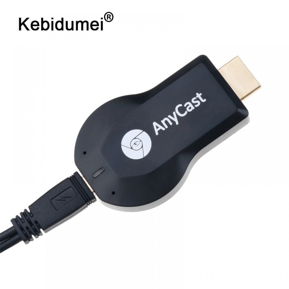 kebidumei For Anycast M2 Cast Miracast 1080P Any Cast AirPlay Crome Cast USB HDMI TV Stick Wifi Display Receiver Dongle for Car