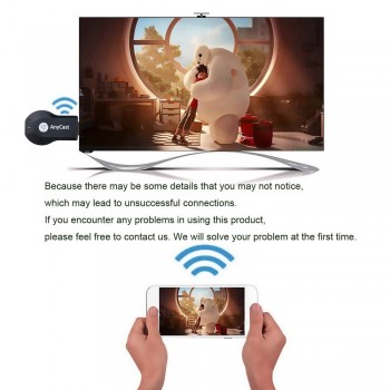 kebidumei For Anycast M2 Cast Miracast 1080P Any Cast AirPlay Crome Cast USB HDMI TV Stick Wifi Display Receiver Dongle for Car