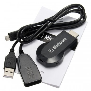 Mirascreen Mini wireless Wifi Display Dongle Receiver 1080P HD TV Stick Airplay Media Streamer Adapter From Android Smartphon/PC