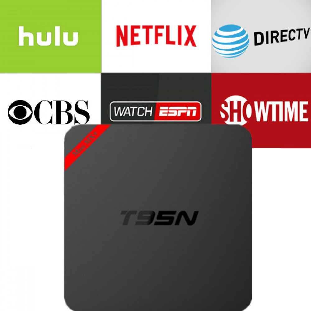 Netflix box T95N 6.0 TV Box with 1year Netflix English language normal account warranty work in Set top box Smarttv smart Phone
