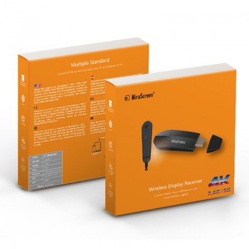 Mirascreen K6 4k HD quality 4K*2K HD 2.4G/5G Dual Band PC Android TV stick pk K4 Adapter TV dongle Miracast any cast chromecast