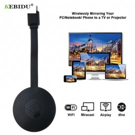 Kebidumei TV Stick G2 HDMI Dongle Anycast WiFi Display Receiver Crome Cast for Miracast Google Chromecast 2 Mini PC Android TV
