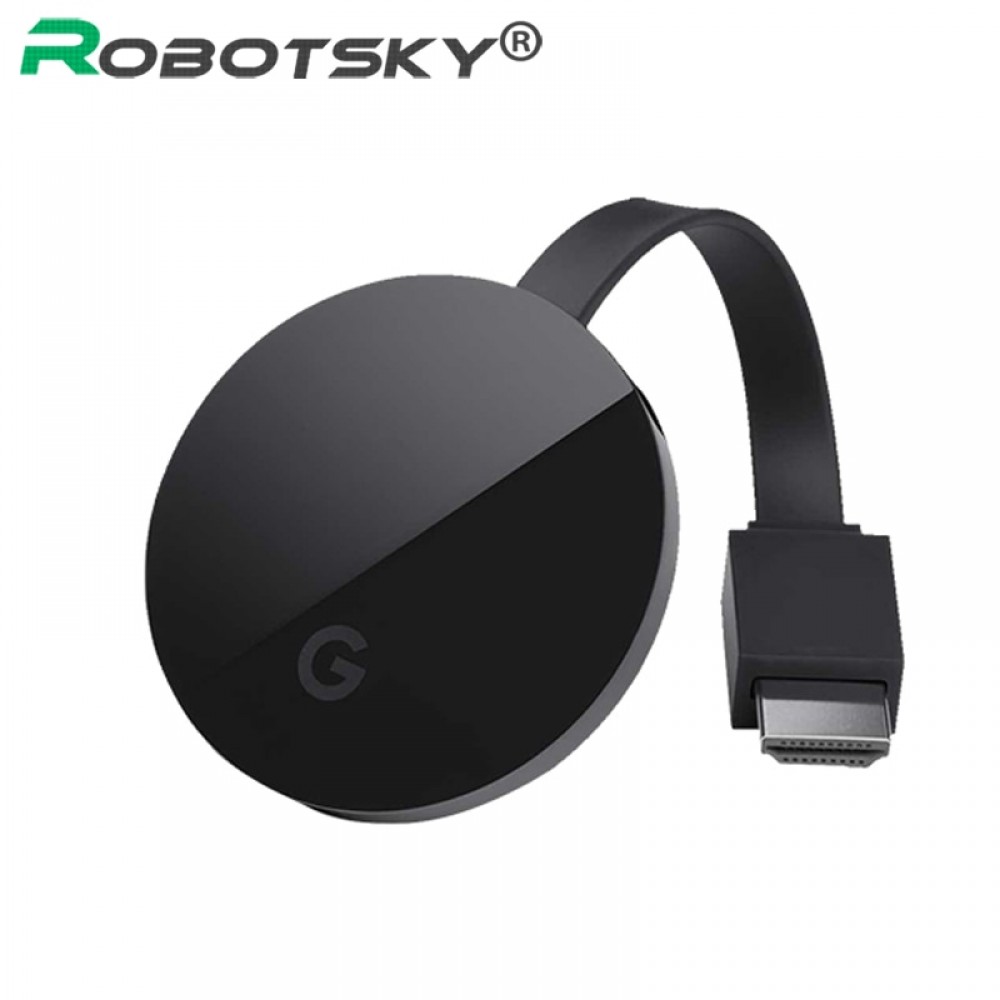 Robotsky G5 Wireless Wifi Display Dongle Receiver Full-HD 1080p HDMI Miracast Chrom cast DLNA AirPlay for Google Chromecast