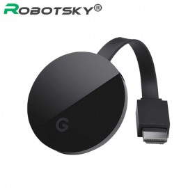 Robotsky G5 Wireless Wifi Display Dongle Receiver Full-HD 1080p HDMI Miracast Chrom cast DLNA AirPlay for Google Chromecast