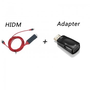 1080P Full-HD HDMI Mirroring Airplay Cable Lighting to HDTV cable For IOS Smart Phone HDMI USB Wired TV Stick for iPhone Series