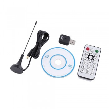 Mini USB 2.0 Digital DVB-T SDR+DAB+FM HDTV TV Stick Tuner Antenna Dongle Stick Video Broadcasting Recording Antena DVBT Receiver