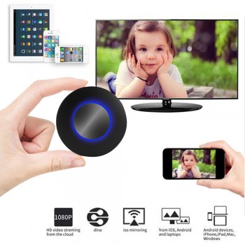 Car Auto Media DLNA Miracast Airplay Screen Mirroring Dongle TV Stick Digital Wireless HDMI AV RCA Output Video Streamer Display