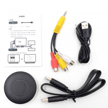 Car Auto Media DLNA Miracast Airplay Screen Mirroring Dongle TV Stick Digital Wireless HDMI AV RCA Output Video Streamer Display