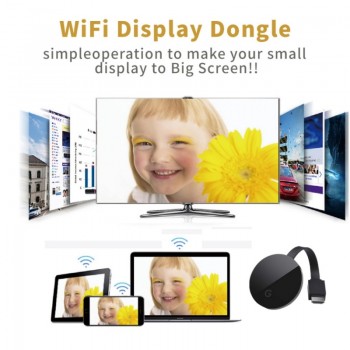 G5 HDMI Video WiFi Display HD Screen Mirroring TV Stick Wireless Dongle For Google Chromecast 2 For Netflix YouTube Crome Chrome