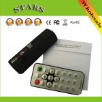 New Digital USB2.0 Mini HD TV Stick FM+DAB DVB-T RTL2832U+R820T for SDR Tuner Receiver Recorder For Laptop PC,Dropshipping