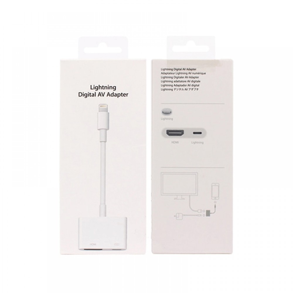 Lightning cable for iphone L8M Digital AV adapter HDMI cable HD display Cable 1080P full HD FOR apple IPHONE 7 6 5 series iPad4