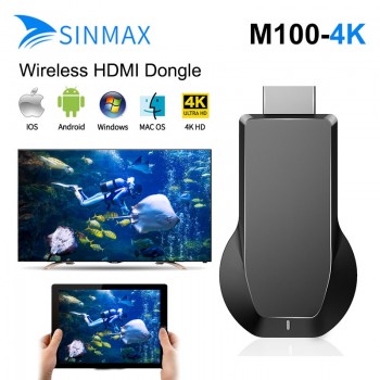 Anycast 4K Wifi Display Donge TV stick MiraScreen 2.4G/5G 4K HD Wireless HDMI Miracast TV Stick For ios mac Android wireless