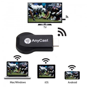 HD 1080P AnyCast M2 Plus Airplay Wifi Display TV Dongle Receiver DLNA Easy Sharing Mini TV Stick for Android IOS WINDOWS New Arr