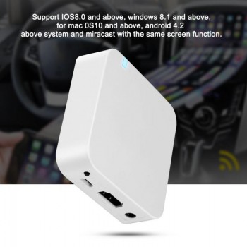 Wireless Smart Car WiFi Display Box mirror multiple device AV+HDMI Screen Mirrors Box Airplay 2018 mirroring multiple devices