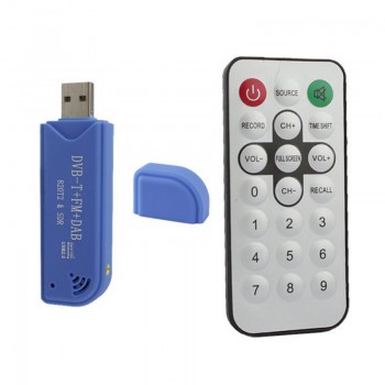 USB 2.0 Software Radio DVB-T RTL2832U+R820T2 SDR Digital TV Receiver Stick Hot Product