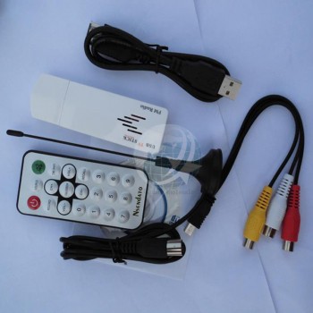 Digital USB 2.0 Analog TV Stick for Worldwide TV Tuner Receiver FM Radio with Remote Control for PC Laptop,Free Shipping